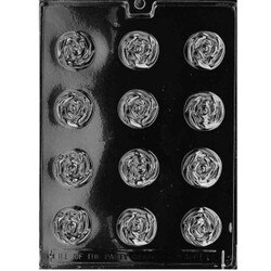 F006 1/7/16" Roses Candy Mold