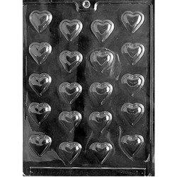 V001 1" Bite Size Hearts Candy Mold
