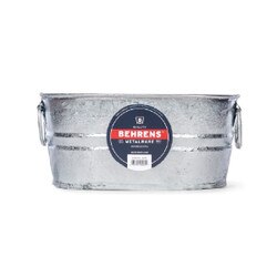 10091 1 Gallon Oval Hot Dipped Stee