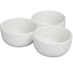 901446 10oz 3-Section Dip Bowl