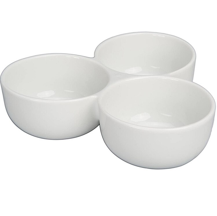 901446 10oz 3-Section Dip Bowl