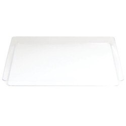 173432 11.5" Clear Square Tray