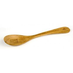 BER22474 12" Olivewood Slotted Cook