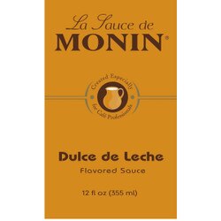 01-1183 12 Oz Monin Dulce De Leche