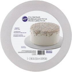2104-7145 12" Wilton Round Silver G