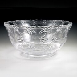 1896 12 qt. Crystalware Large Punch