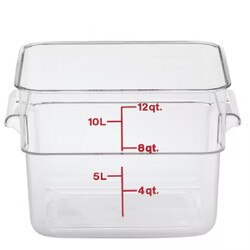 12SFSCW135 12Qt Clear Food Containe