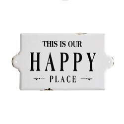 DA7668 14-1/2" x 8" Enameled Wall D