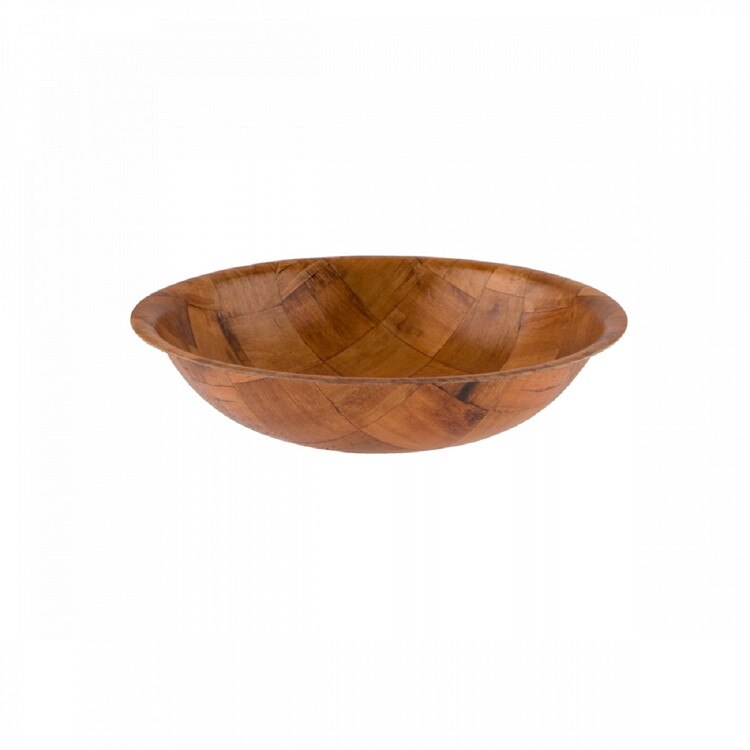 WSB14 14'' x 4'' Woven Wood Salad B