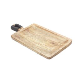 85342 15.75x7.75x1 Mango Wood Tray