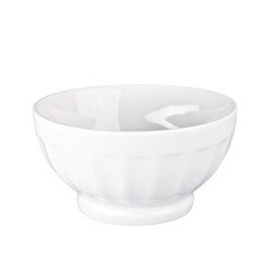 900107 16 Oz White Plated Bowl
