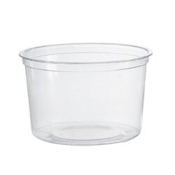 D16CX 16 oz. Clear Deli Container -