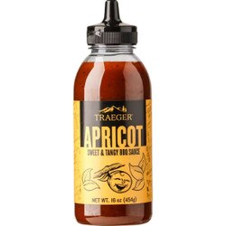 SAU064 16oz Squeeze Apricot BBQ Sau