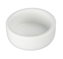 904042 2 Oz White Butter Server