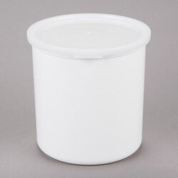 CP27148 2.7 Qt. White Round Crock w