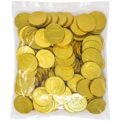 1664C 20 lb Chocolate Gold Coins