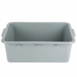 BT7GY 21"x15"x7" Bus Tub- Gray