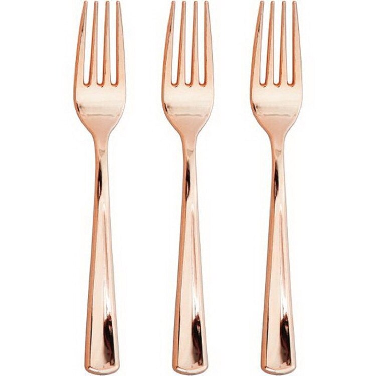 338367 24-Pc Metallic Rose Gold For