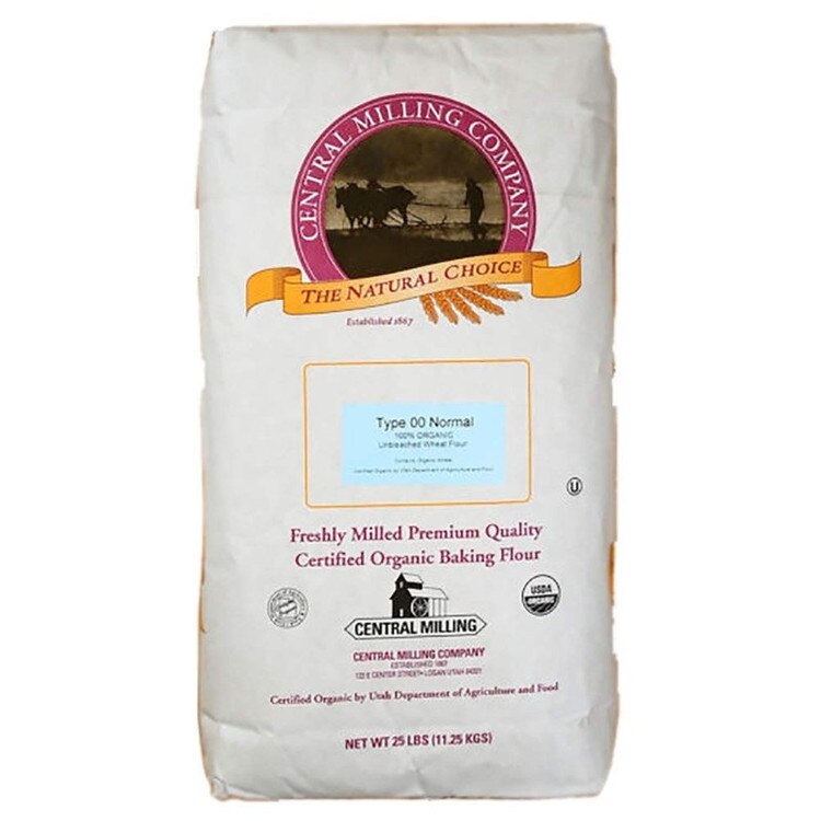 O251955 25 lb Organic 00 Pizza Flou