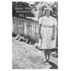 73133 29th Birthday Greeting Card
