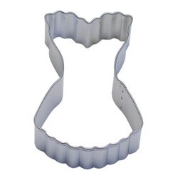 0873 3.5" Corset Cookie Cutter