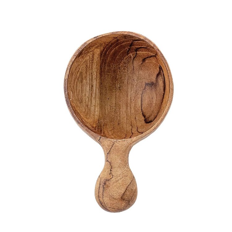 A82043324 3" Hand Carved Teak Wood