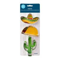 5206 3-Pc Fiesta Cookie Cutter Set