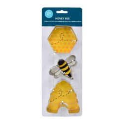 5199 3-Pc Honey Bee Cookie Cutter S