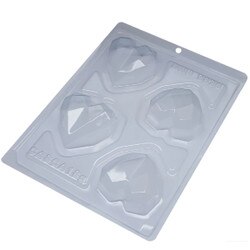 9836 3-Piece Geometric Heart Candy