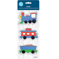 5210 3-pc Train Cookie Cutter