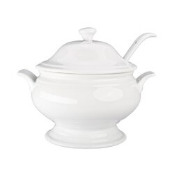 900188 3.5 Qt. White Soup Tureen