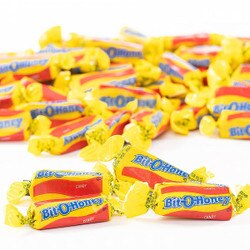 1706C 30 lb Bit O Honey Chewy Candy