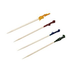 GOL-1002-1 4" Frill Pick Cellophane