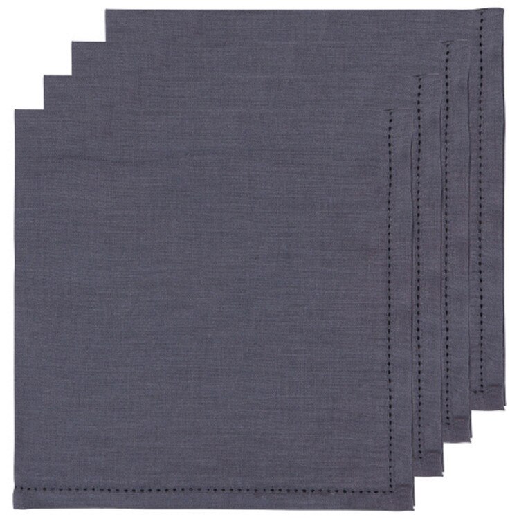 1067013 4-Pc Hemstitch Napkins - Ch