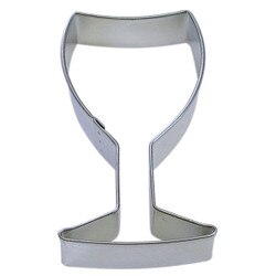 0921 4" Wine Glass Cookie Cutter