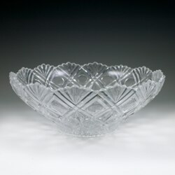 0925 4 qt. Crystalware Crystal Cut