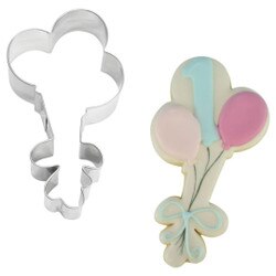 0686 4.5" Ballon Bunch Cookie Cutte