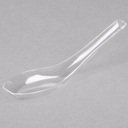 APTASIA2CL 5" Clear Plastic Spoon