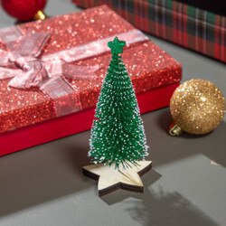 8TAX104 5.25" Bottlebrush Christmas