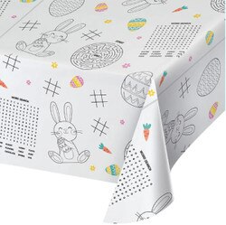 356172 54" x 88 " Kids Easter Table