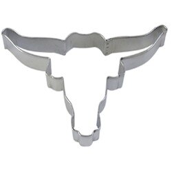 1074 6.5" Longhorn Cookie Cutter