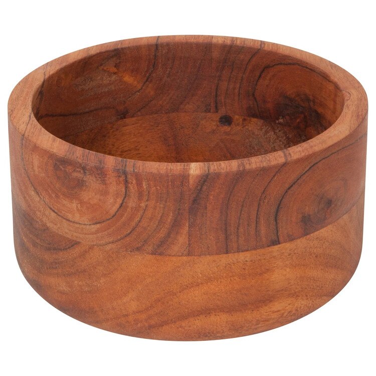 HSV2172D 6" Acacia Wood Bowl