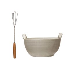 DF4921 6.75" Stoneware Batter Bowl