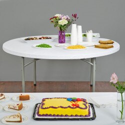 37200 60" White Table Cover