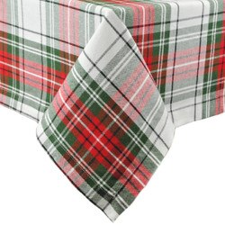 29719 60" X 104" Christmas Plaid Ta