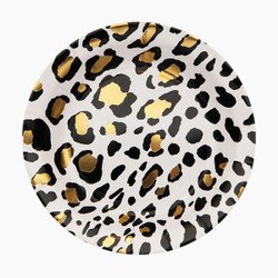 354592 7" Leopard Paper Plate