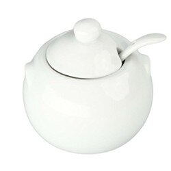 904028 8 Oz White Porcelain Sugar B