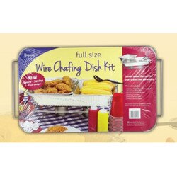 CR04121 8-Pc Disposable Chafing Rac