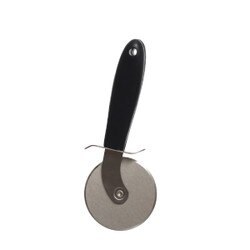 AH3106 8" Pizza Cutter w/Walnut Han