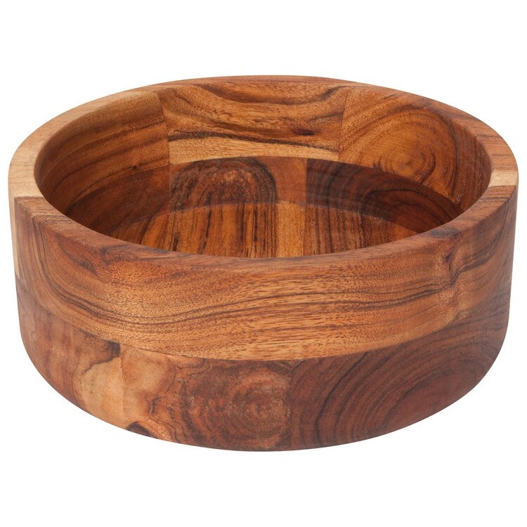 HBO2175D 8 inch Acacia Wood Bowl